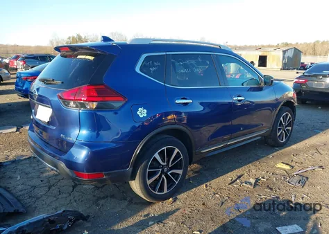 2017 Nissan Rogue Sl из США, поврежденный, VIN 5N1AT2MV3HC809673